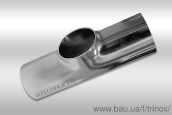 Трійник нержавіючий DIN Dn 40 AISI 304 &mdash; Тринокс